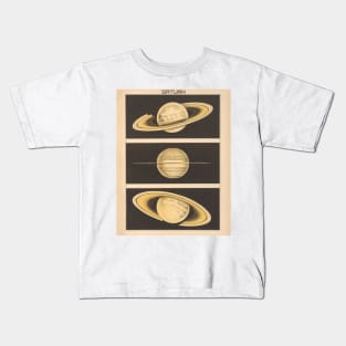 Vintage Saturn Poster Kids T-Shirt